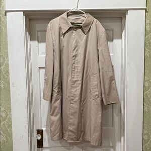 Men's Beige Trench Coat
